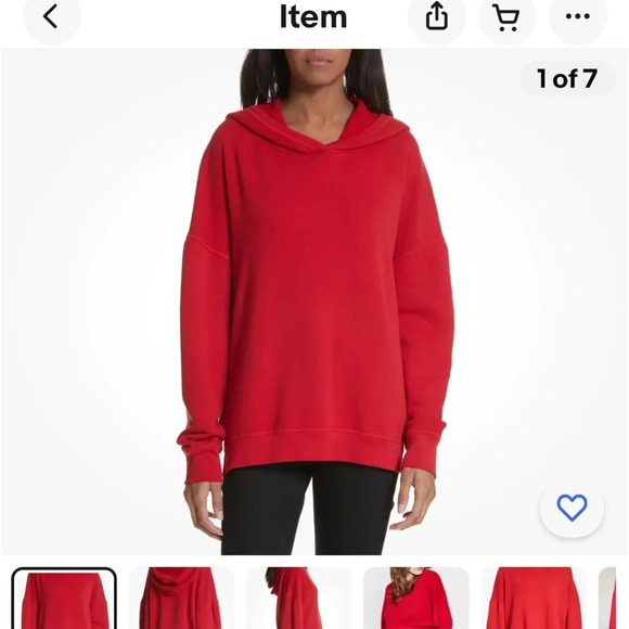 Joie Adene Puffy shoulder sweatshirt - Picture 1 of 13